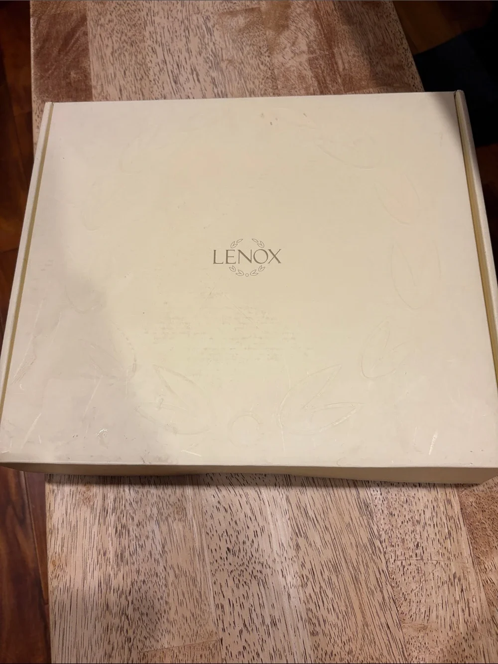 Lenox gilded garden 5x7” Floral Picture Frame with Gold Accents
